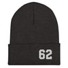 Personalized Beanie Hat with Jersey Number