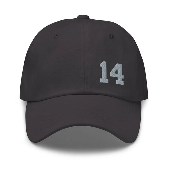 Personalized Hat with Jersey Number