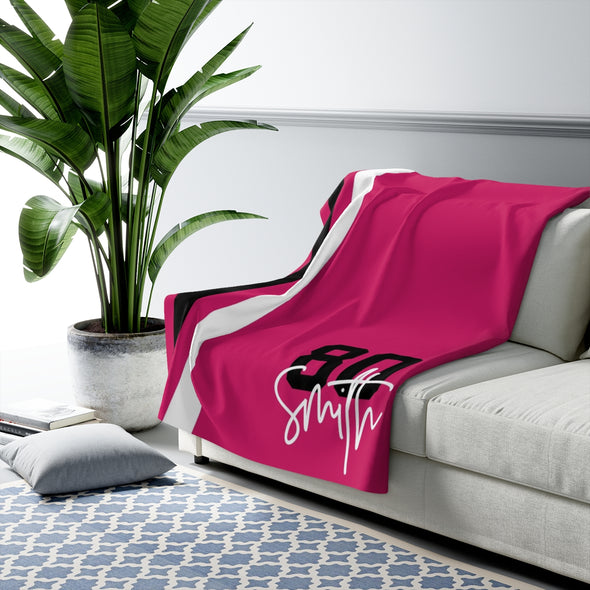 Pink Sherpa Fleece Blanket