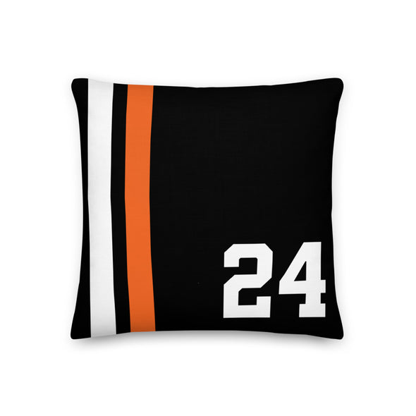 Sports Themed Pillow with Jersey Number | Sports Pillow for Athlete