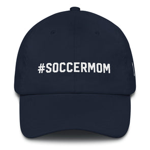 Soccer Mom Hat - Hashtag, Personalize with Jersey Number (Optional)