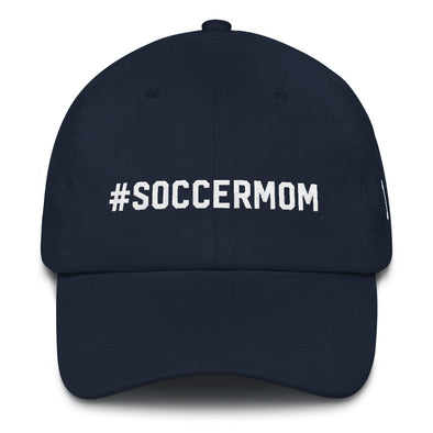 Soccer Mom Hat - Hashtag, Personalize with Jersey Number (Optional)