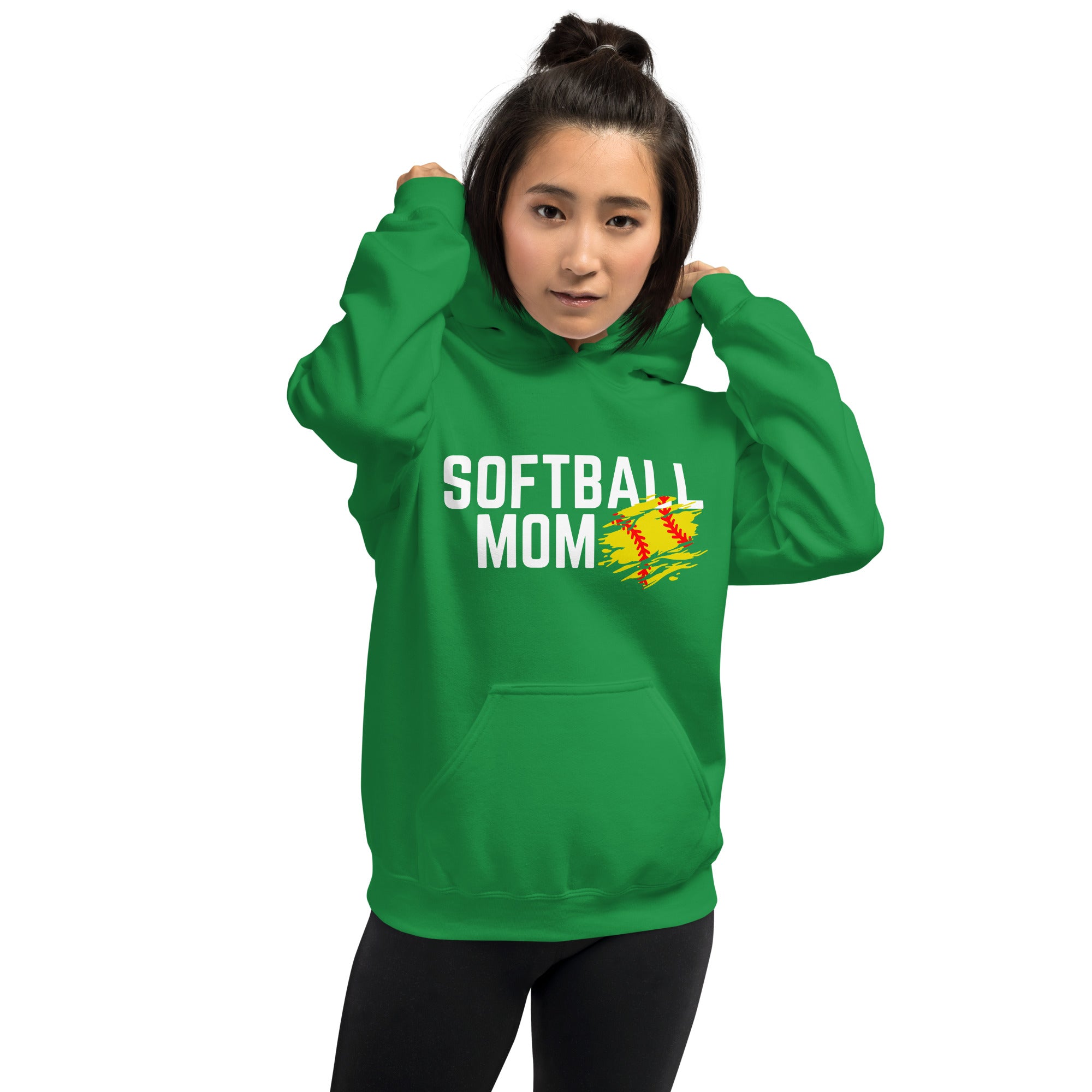 Softball mom hoodie sale