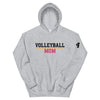 Volleyball Mom Unisex Hoodie | Personalize with Jersey Number (Optional)